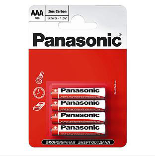 PANASONIC R03-4BL RED ZINC (48)