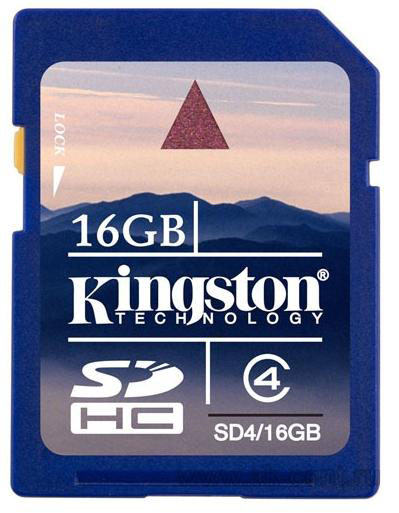 KINGSTON SDHC 16GB Class4