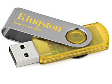 KINGSTON 8GB DT101Y/8GB желтый