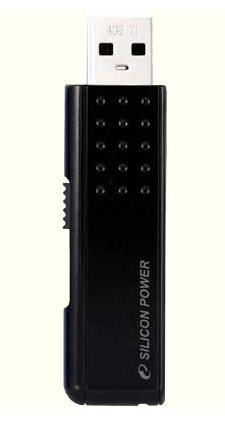 SILICON POWER 8GB Touch 210 черный