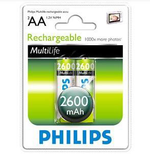 PHILIPS HR6-2BL 2600MAH