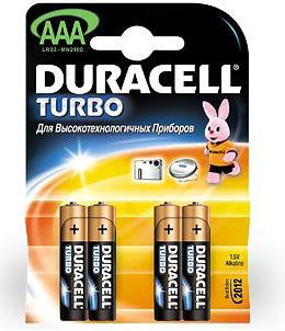 DURACELL LR03-4BL Turbo (40)