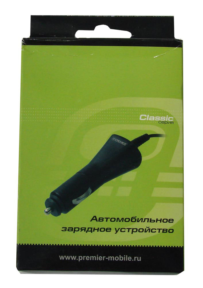 PREMIER авто З/У для SIEMENS C55/M55/A55/A52/A60/C60/C62/SX1/M65/A65/A57/CF62/CX70/CFX65