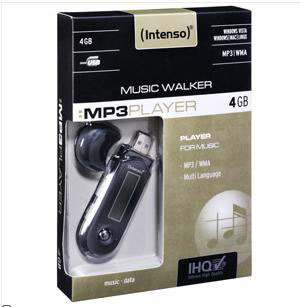 INTENSO MUSIC WALKER 4GB черный