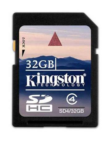 KINGSTON SDHC 32GB Class4
