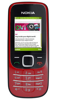 NOKIA 2330C DEEP RED GAME