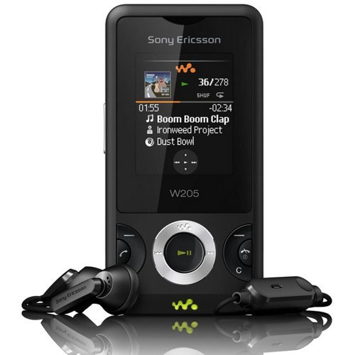 SONY ERICSSON W205 AMBIENT BLACK