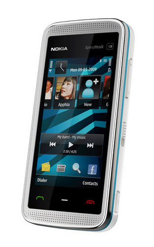 NOKIA 5530 WHITE BLUE