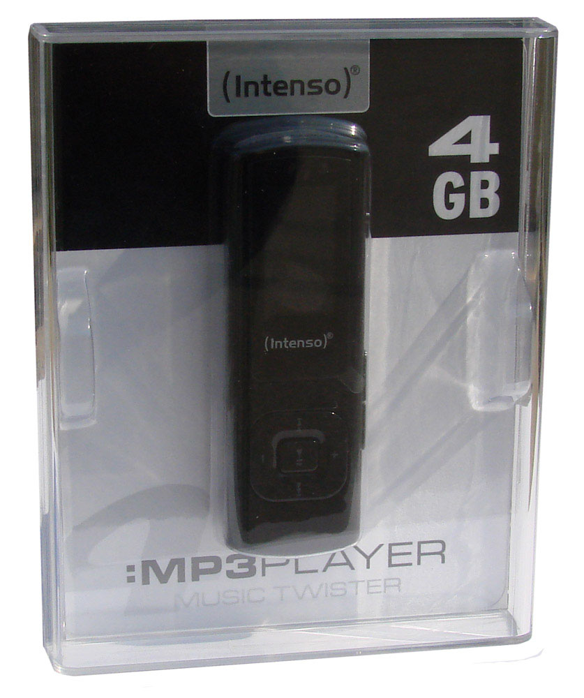 INTENSO MUSIC TWISTER 4GB черный