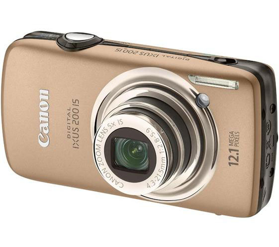 CANON IXUS 200 IS золотой