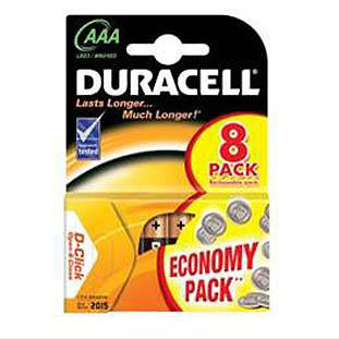 DURACELL LR03-8BL BASIC (80)