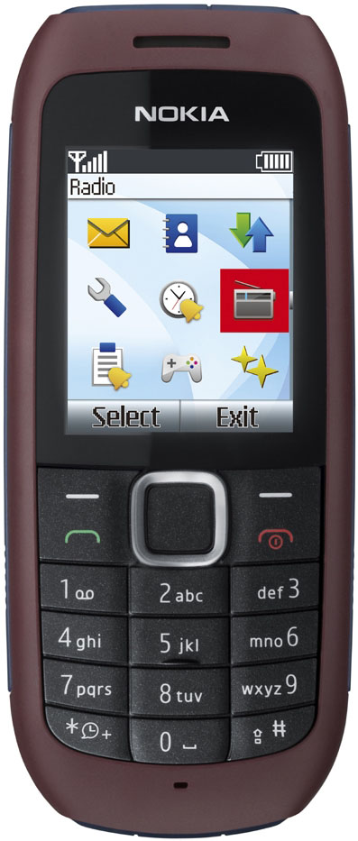 NOKIA 1616 DARK RED