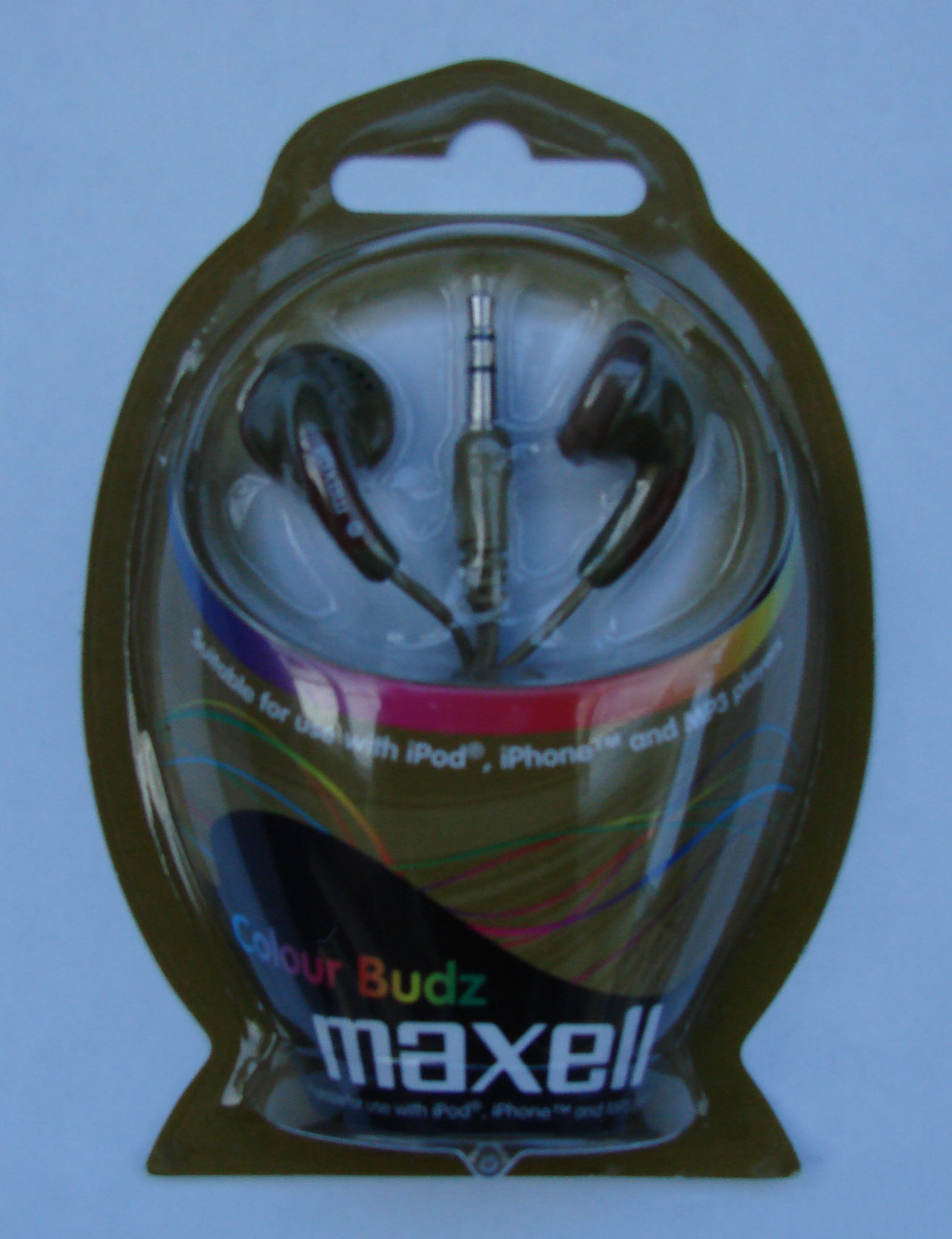 MAXELL GOLD COLOUR BUDZ