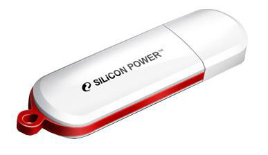 SILICON POWER 8GB Lux Mini 320 белый