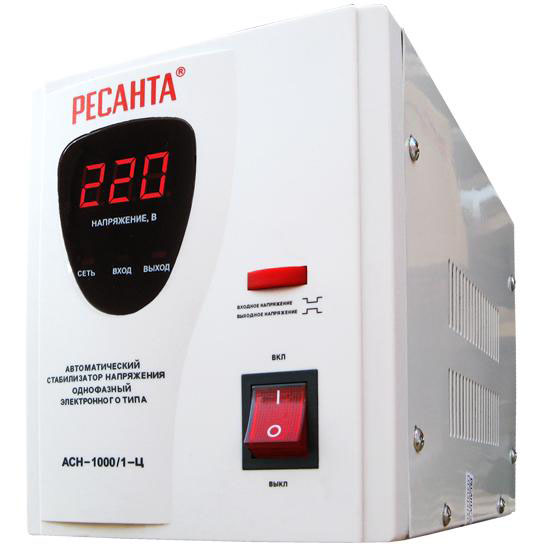 STABILIZATORYI ELEKTRONNYIE ODNOFAZNYIE
