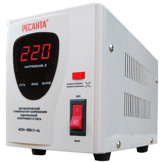 STABILIZATORYI ELEKTRONNYIE ODNOFAZNYIE