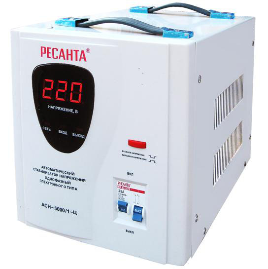 STABILIZATORYI ELEKTRONNYIE ODNOFAZNYIE