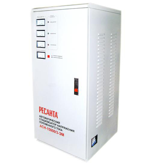 STABILIZATORYI ELEKTROMEHANICHESKIE TREHFAZNYIE