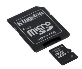 KINGSTON MicroSDHC 4GB Class4+адаптер (5)