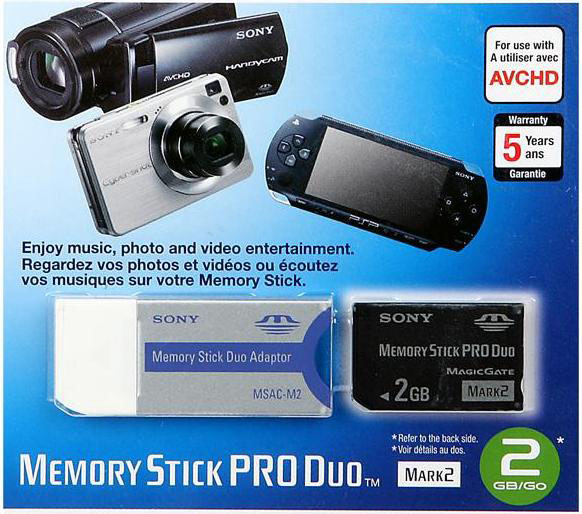 MEMORY STICK (MSA)